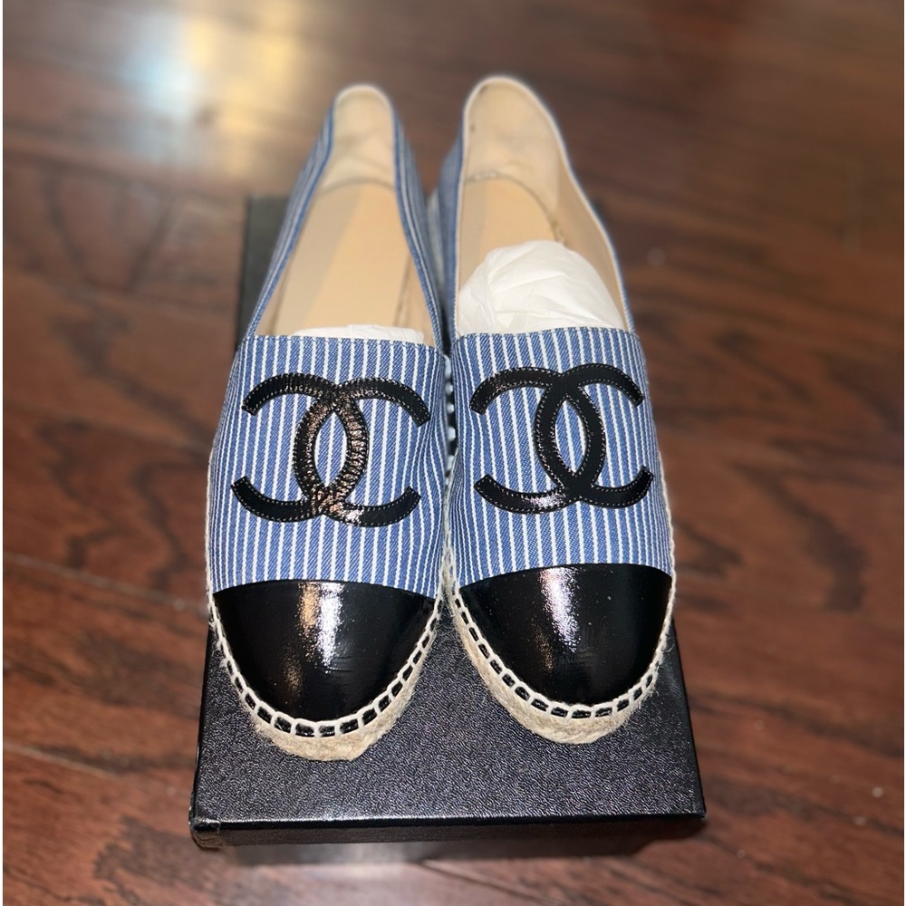 REAL Chanel Slip Ons